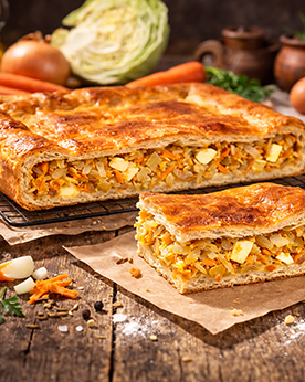 Пирог с капустой «Как у Мамы»
